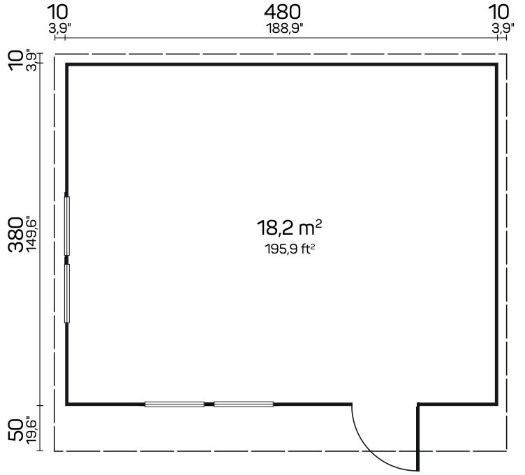 blueprint Dana Garden Houses