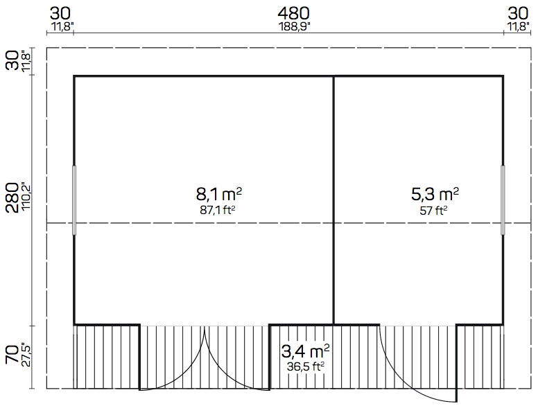 blueprint Annie Garden Houses