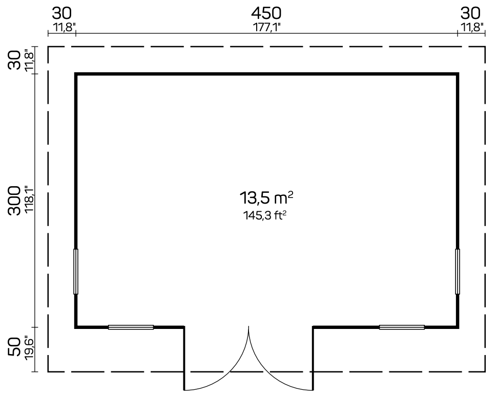 blueprint Okley Garden Houses