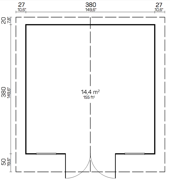 blueprint Arno Garden Houses