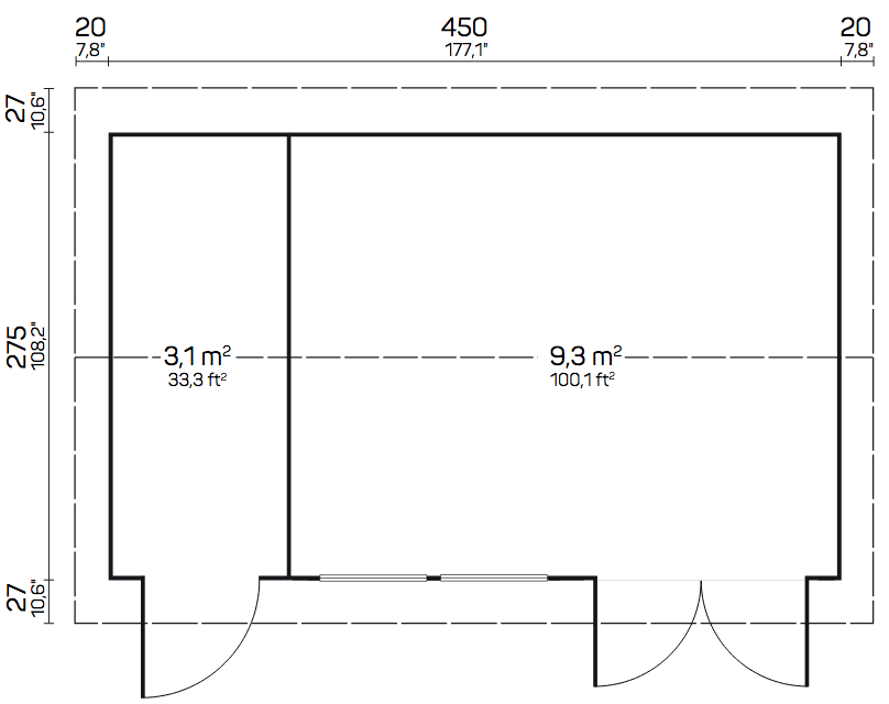 blueprint Andl Garden Houses