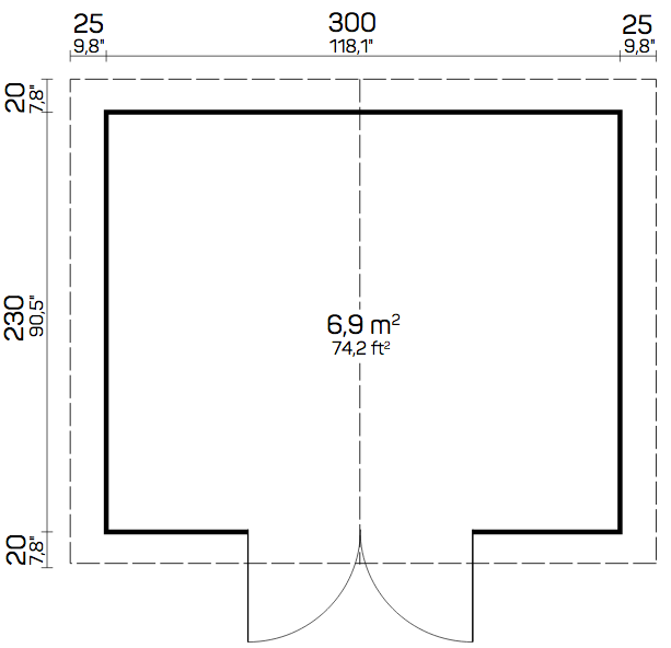 blueprint Brit 1 Garden Houses