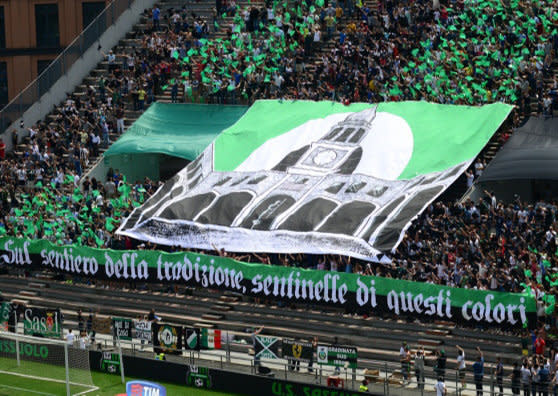Sassuolo Tifosi @ Getty Images Sassuolo Tifosi @ Getty Images