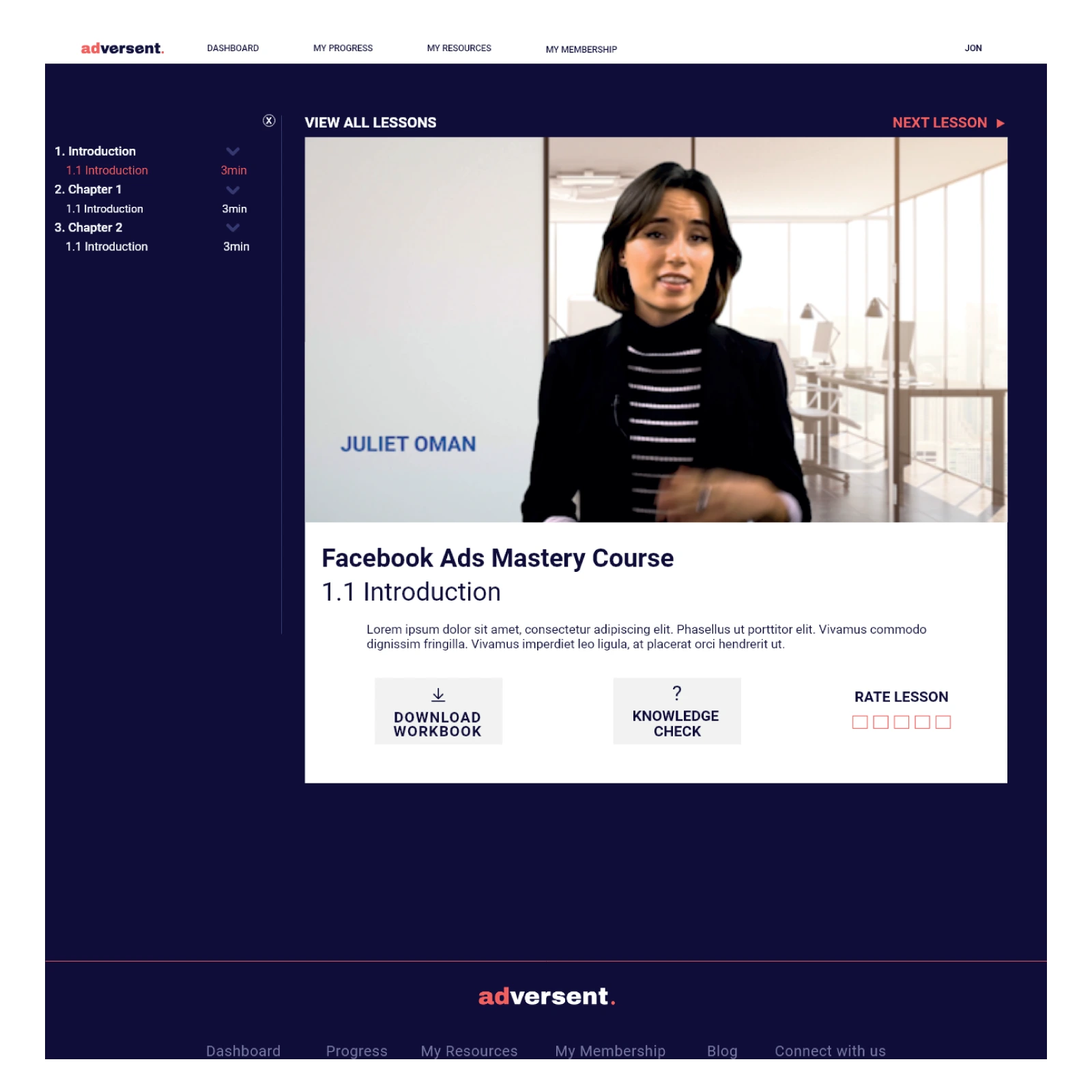 Adversent Dashboard Video
