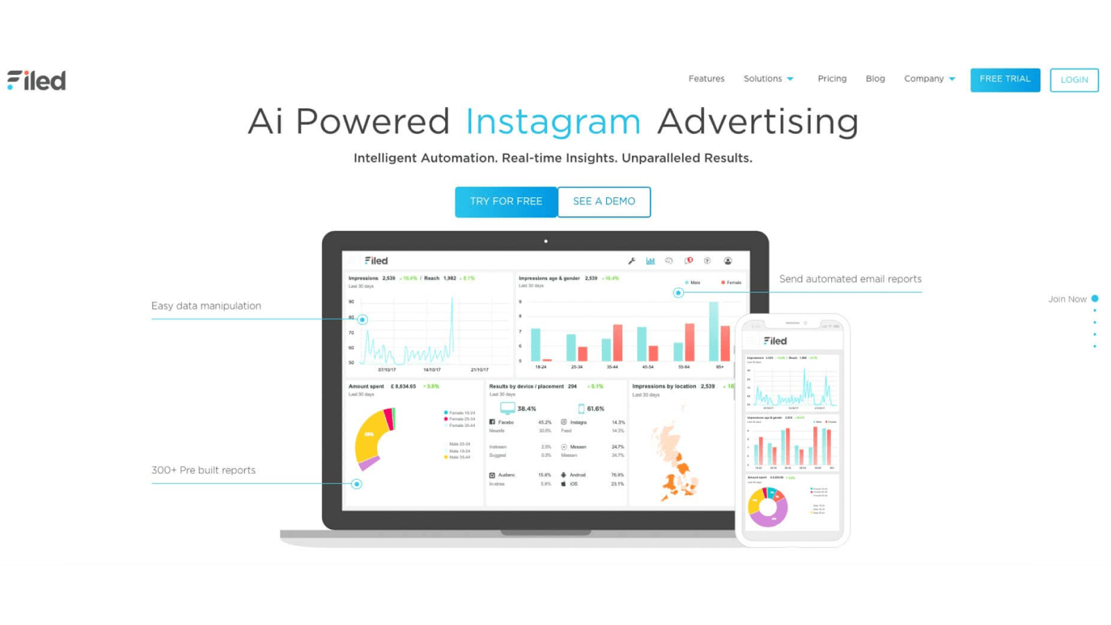 Filed Platform Interface