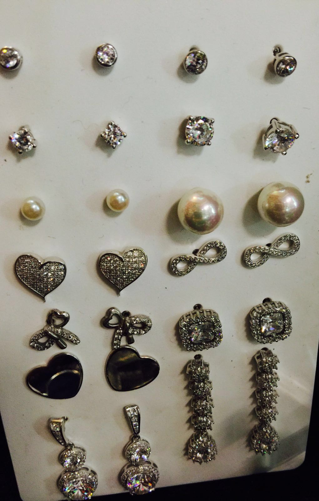 orecchini in argento