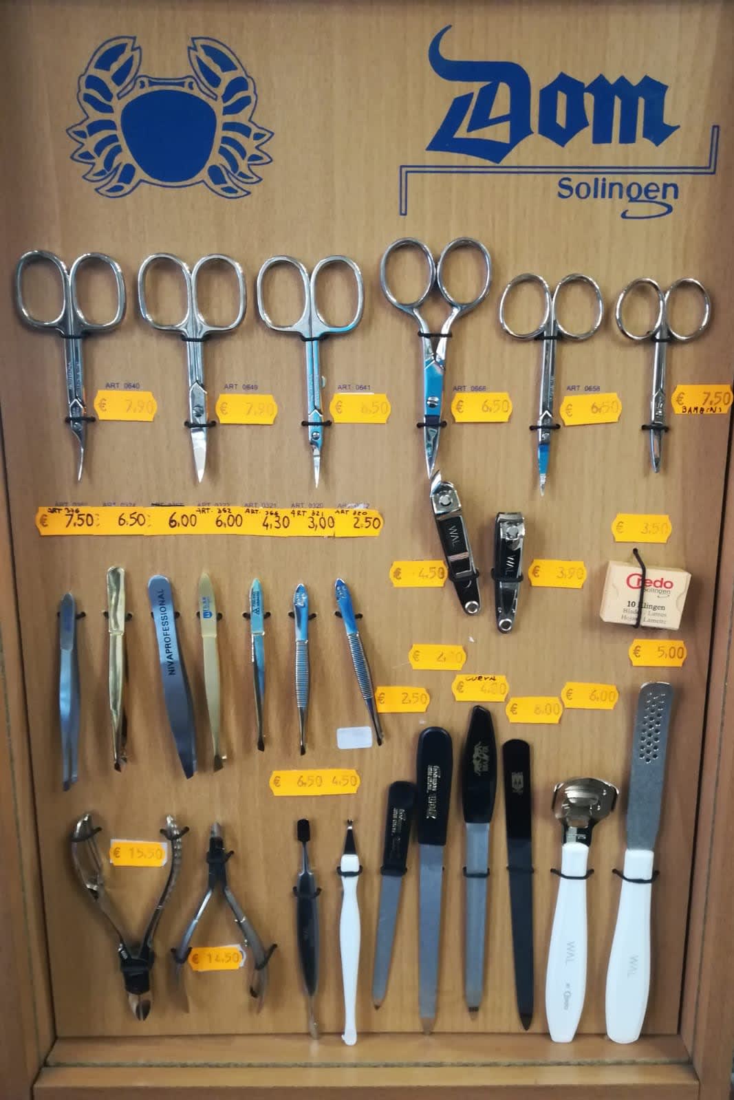 Foto set forbici unghie Foto set forbici unghie