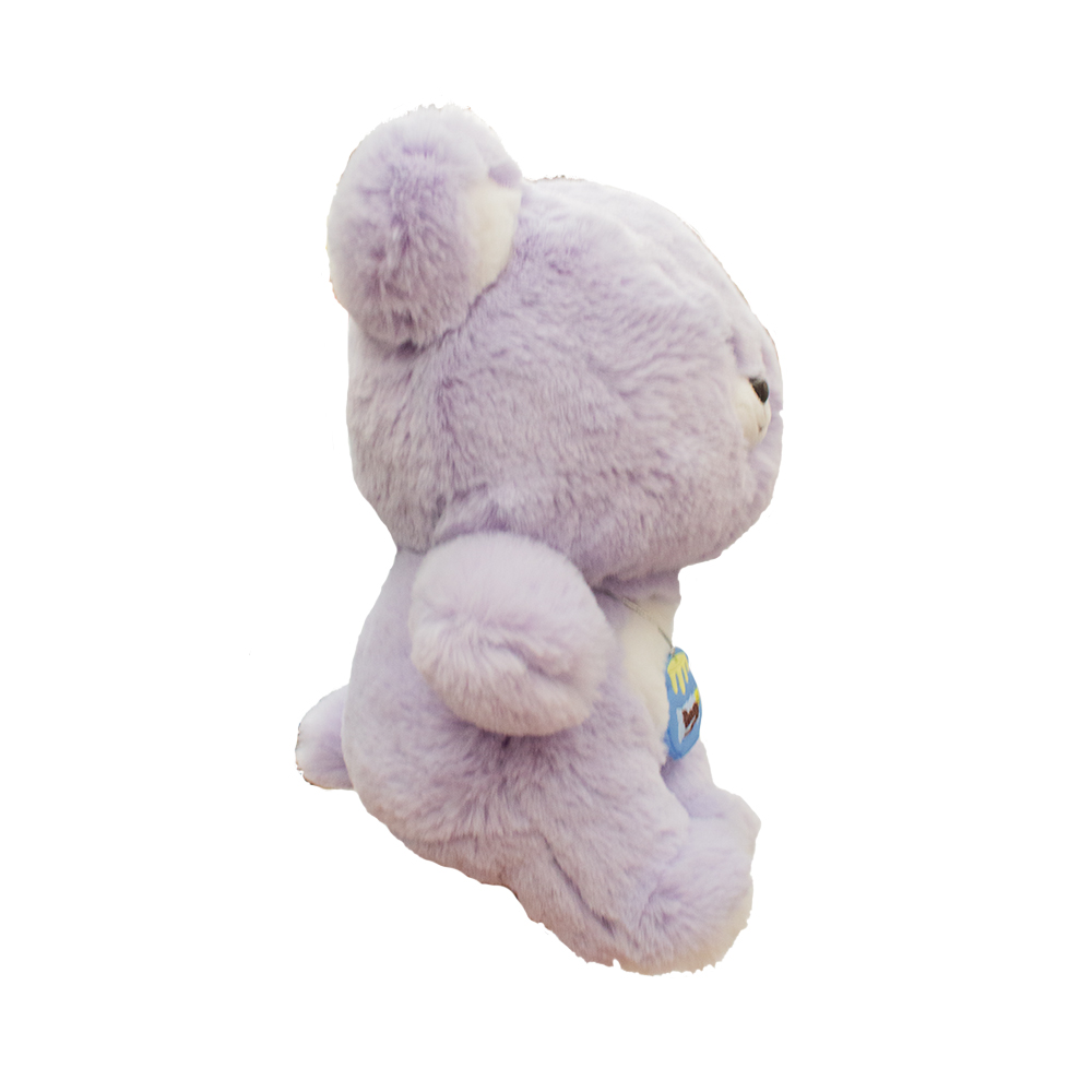 Importadora la Merced Peluches Osito de 35cm Compañero de Juego y Siesta (Lila).
