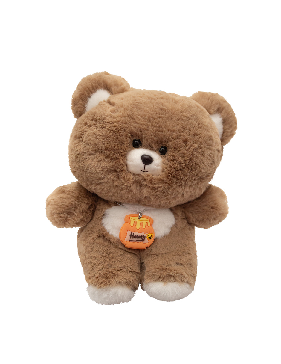 Importadora la Merced Peluches Osito de 35cm Compañero de Juego y Siesta (Cafe).