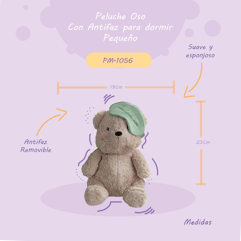 Importadora la Merced Peluches Conejitos de Colores de 50cm Compañero de Juego y Siesta (Verde).