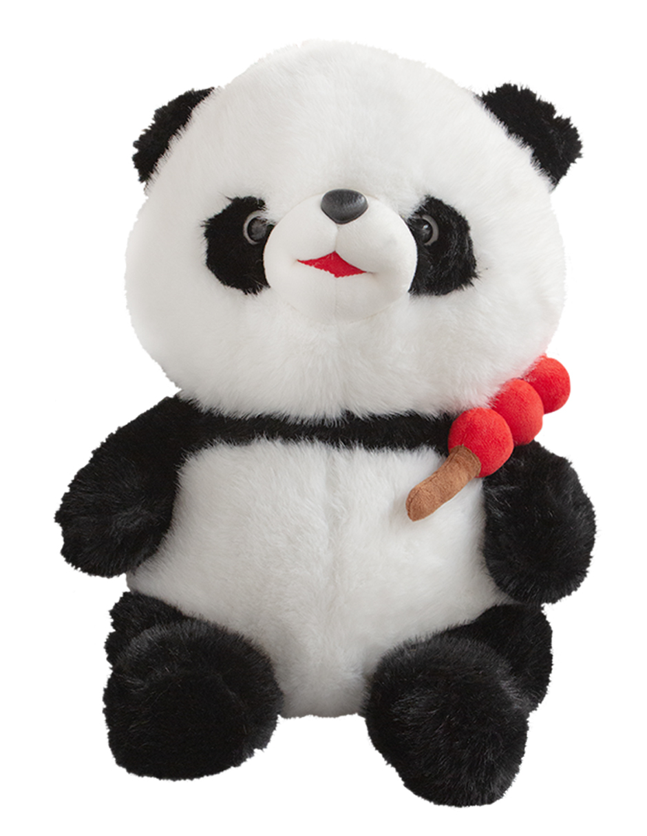Importadora la Merced Peluches Oso Panda de 40cm Compañero de Juego y Siesta (Blanco).