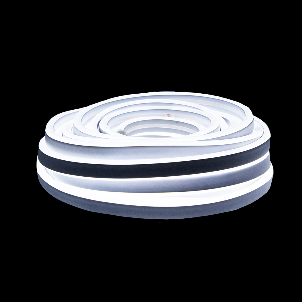 Serie tipo Manguera Luces Tira LED Blanca 10 metros, Luz Blanca cable Flaxible con doble Vista 1060cm, Decoración árboles de Navidad, Luz Navideña, jardines, Bodas, Halloween