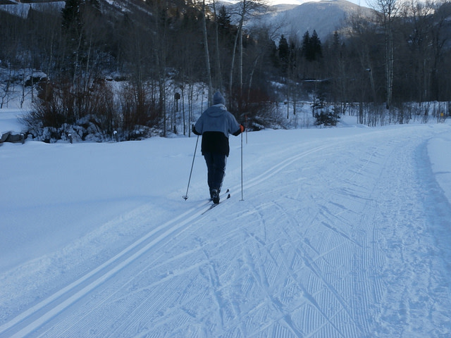 Nordic skiing Nordic skiing run symbol