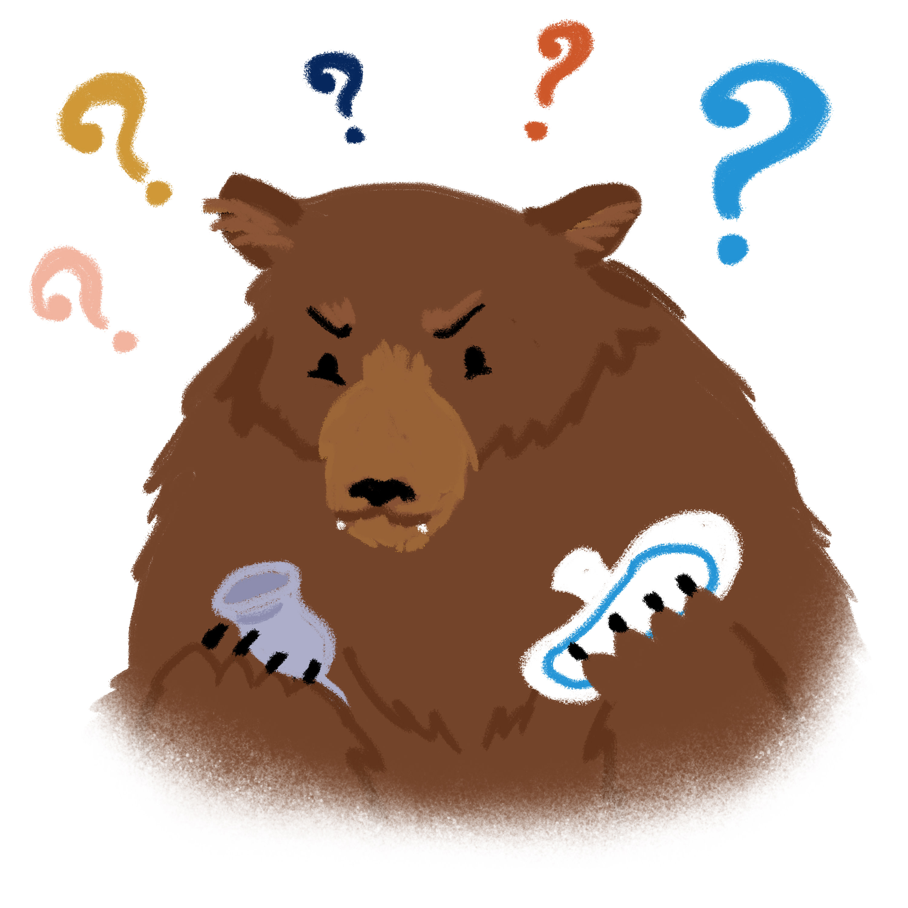 Bears can't smell your period! Bears can't smell your period!