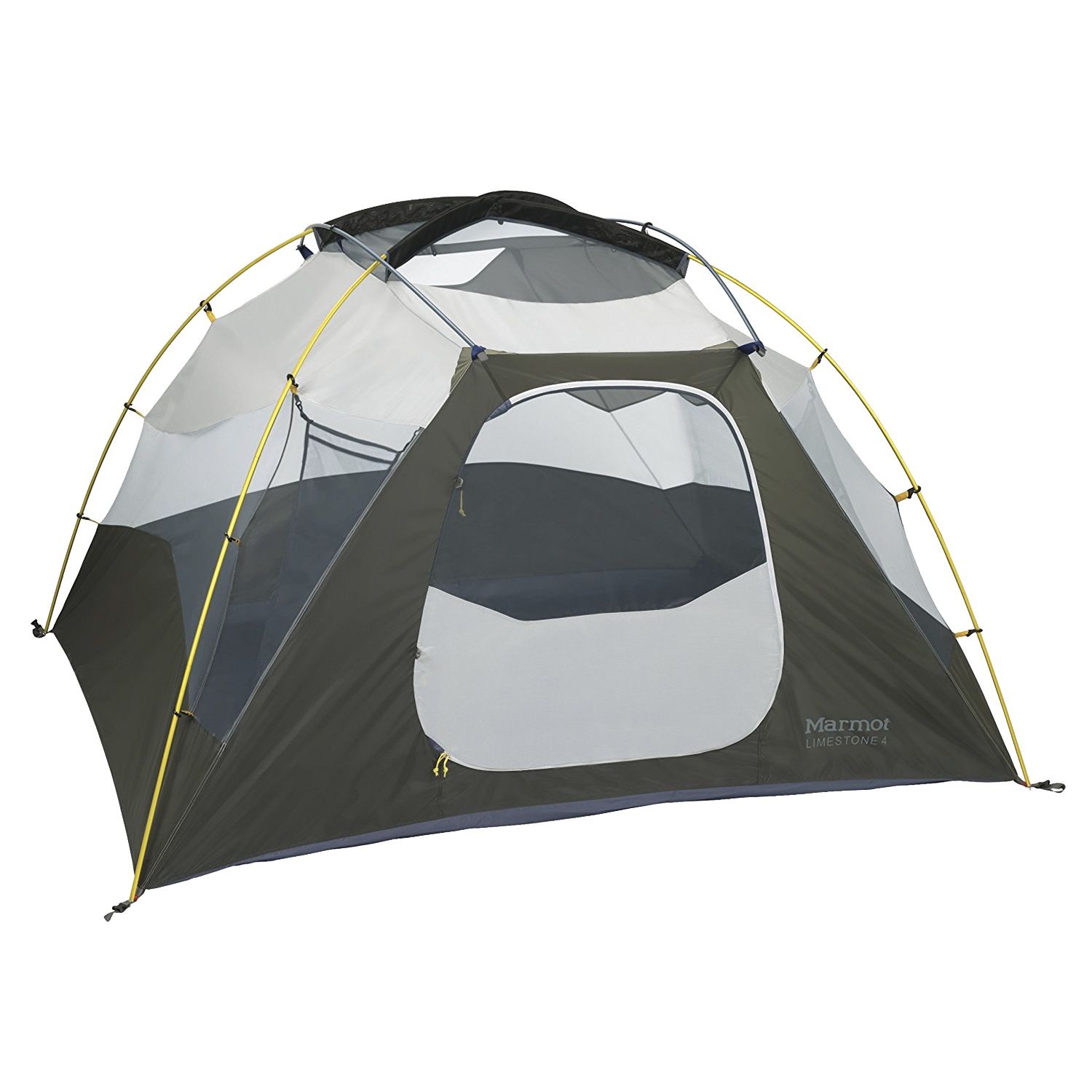 Basics Dome Camping Tent With Rainfly and Carry Bag, 4/8 Person