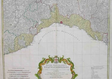 GENOA GENES MAPPA GEOGRAPHICA STAUSGENUENSIS