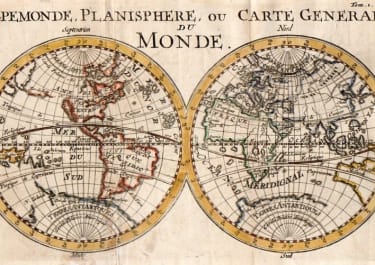 Antique Maps Of World From Michael Jennings