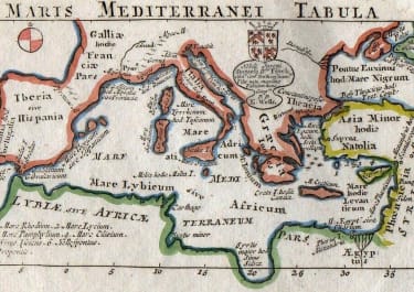 MEDITERRANEAN MARIS MEDITERRANEI TABULA