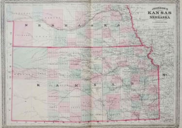 JOHNSON'S KANSAS AND NEBRASKA