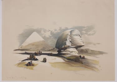 EGYPT   .THE SPHINX .. DAVID ROBERTS