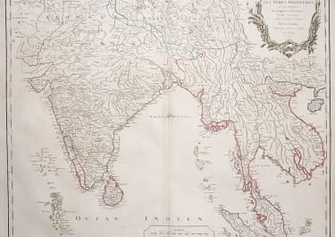 INDIA BURMA INDOCHINA SINGAPORE