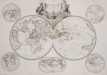 Antique Maps Of World From Michael Jennings