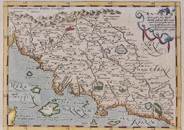 MAGINI'S MAP OF TUSCANY