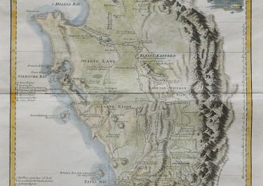 CAPETOWN SUPERB MAP OF THE WESTERN CAPE 1789