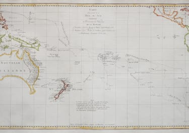 AUSTRALIA COOK'S TRACKS THROUGH SOUTH PACIFIC 1769