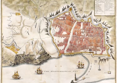 BARCELONA BY BASIRE 1740