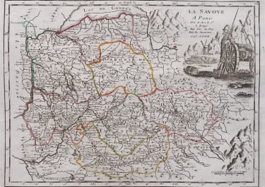 SAVOIE  LE ROUGE 1743