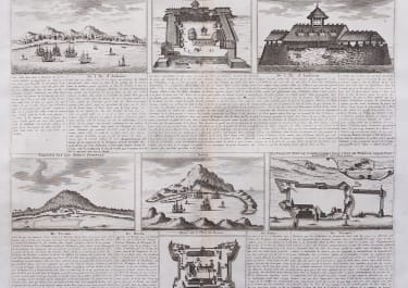 DUTCH EAST INDIA COMPANY TRADING POSTS IN THE INDIES  JAKARTA  1719
