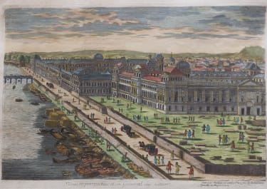 PARIS LOUVRE  BY AVELINE  1720