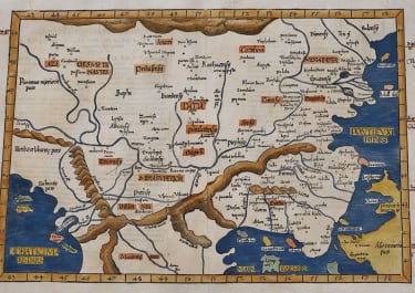 EASTERN EUROPE DACIA ROMANIA TO BOSPHORUS PTOLOMY FRIES 1541