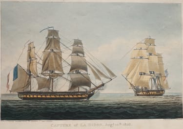 MARINE CAPTURE OF LA DIDON AUGt.10th 1805