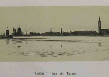 VENICE TWILIGHT FROM THE LAGOON