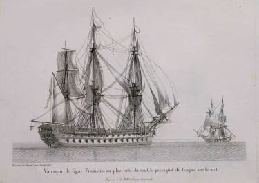 MARINE VAISSEAU DE LIGNE FRANCAIS