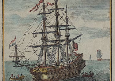 MARINE SEVENTEENTH CENTURY GALLEON BY MALLET