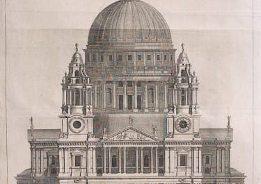 THE WEST PROSPECT OF ST. PAUL'S CATHEDRAL