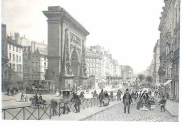 PORTE ET BOULEVARD St DENIS