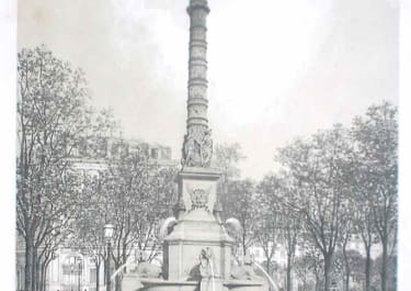 FONTAINE DE LA PLACE DU CHATELET