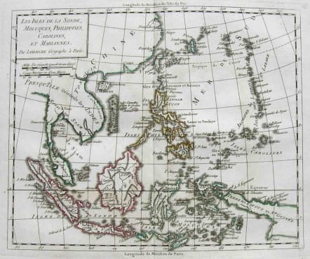 EAST INDIES LES ISLES DE LA SONDE,MOLUQUES,PHILIPPINES,CAROLINES ET ...