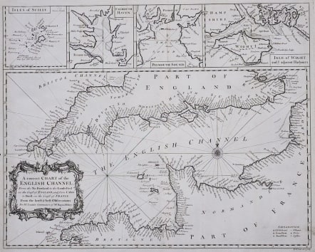 english channel map