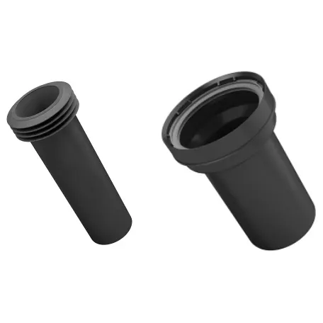 LAUFEN Riva Anschlussset für Ablauf und Spülrohr