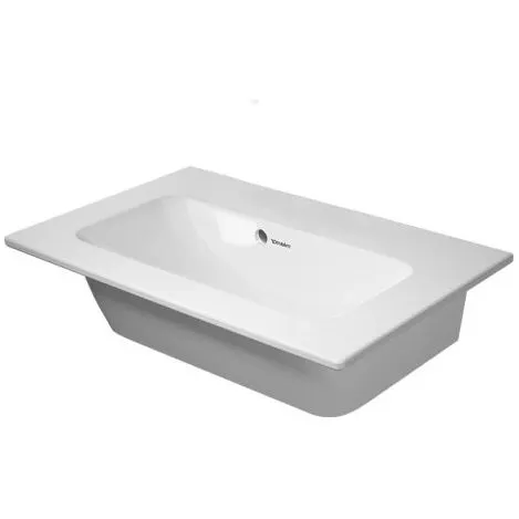Duravit ME by Starck Möbelwaschtisch Compact ohne Hahnloch 63 x 40 cm