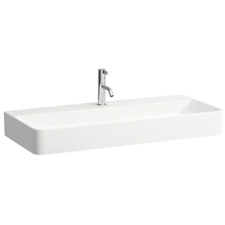 LAUFEN Val Waschtisch, unterbaufähig 75 x 42 cm mit 1 Hahnloch, ohne Überlauf