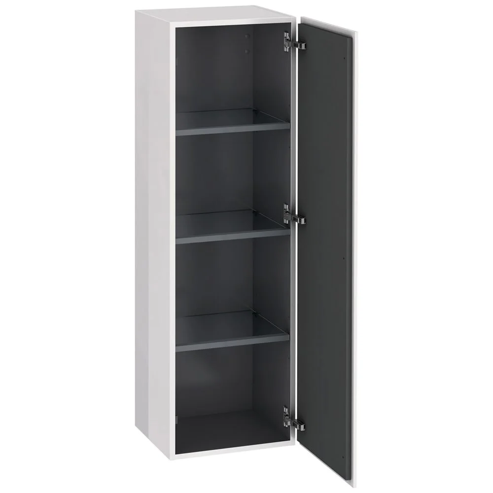 Duravit L-Cube Halbhochschrank 40 x 36,3 x 132 cm, Anschlag rechts