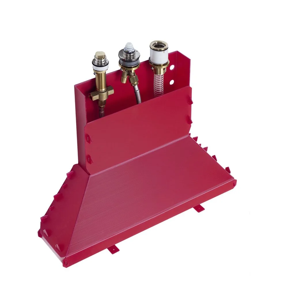 hansgrohe Grundkörper für 3-Loch-Wannenrand-Einhebelmischer