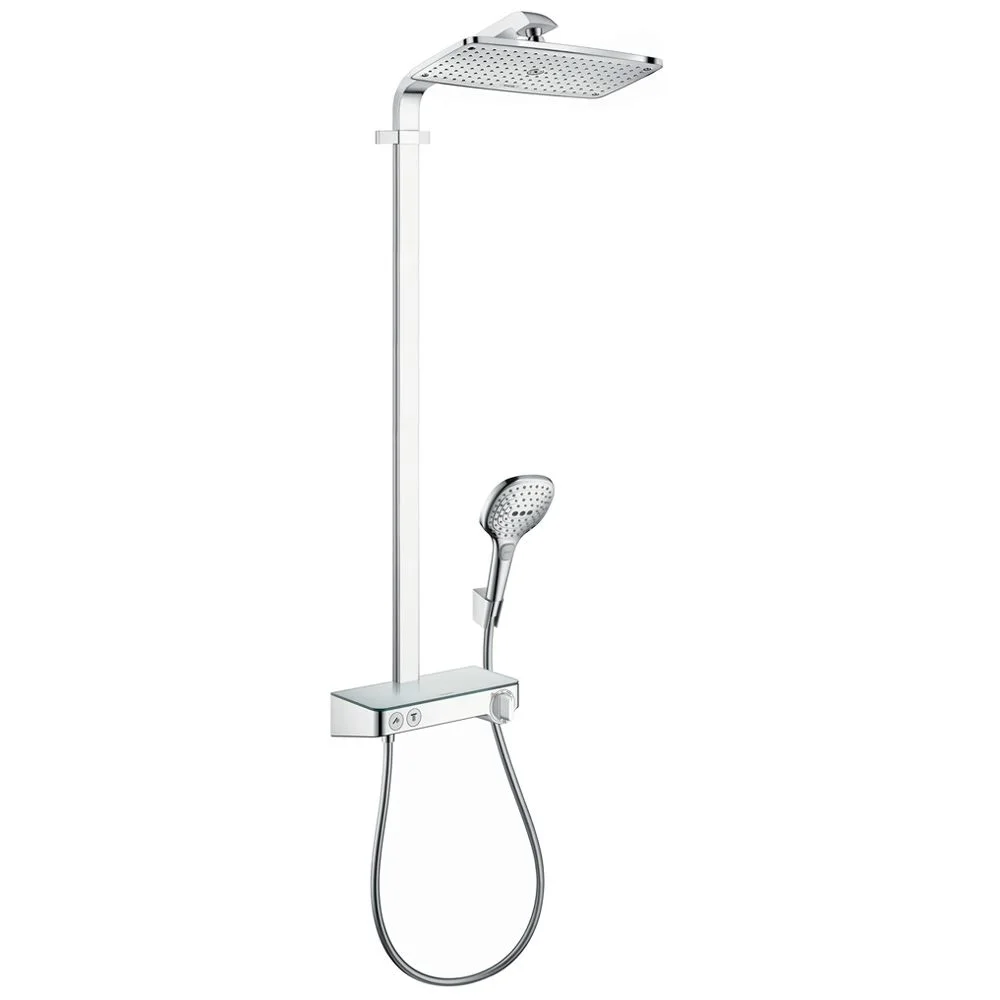 hansgrohe Raindance Select E 360 1jet ShowerTablet Showerpipe hansgrohe Raindance Select E 360 1jet ShowerTablet Showerpipe