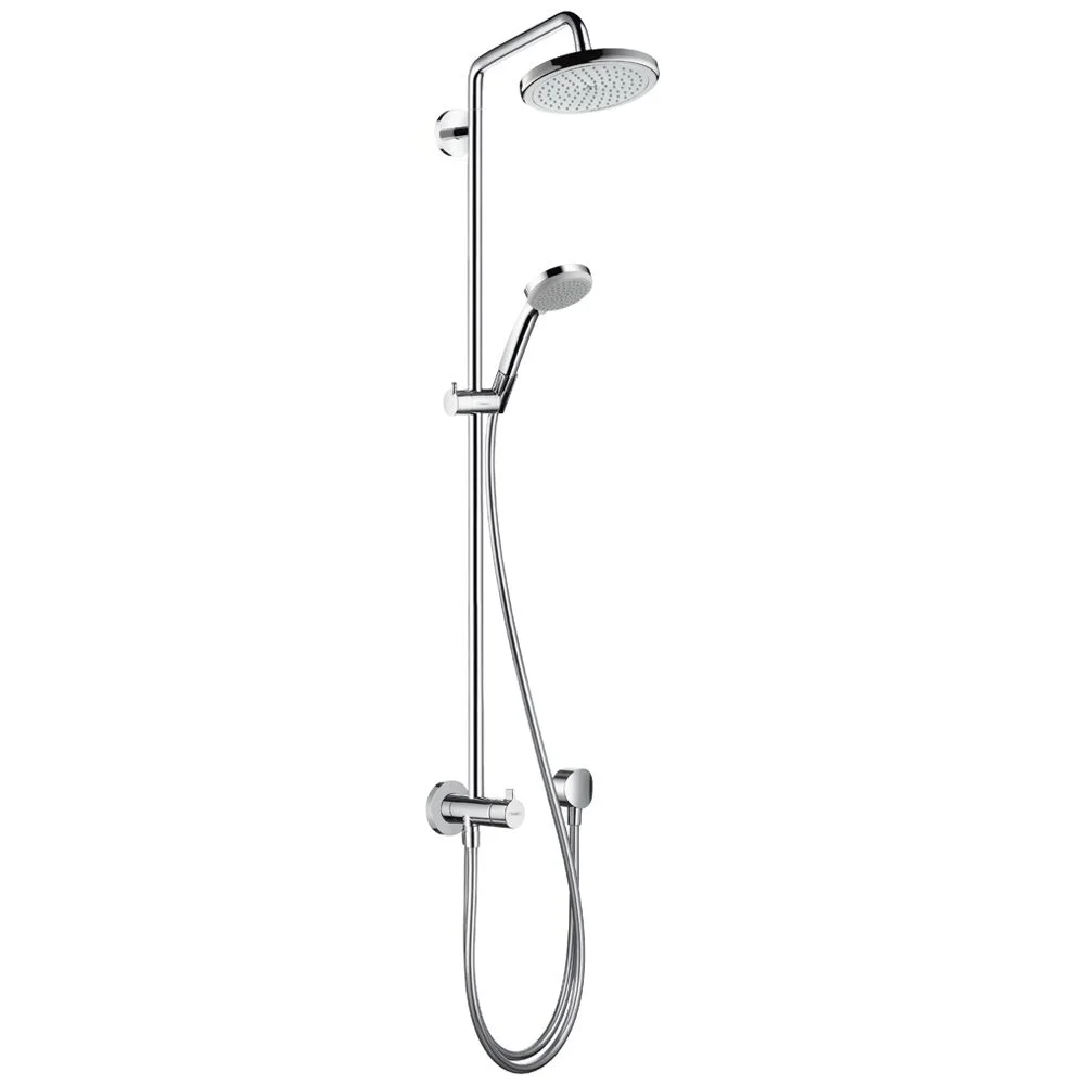 hansgrohe Croma 220 Showerpipe Reno mit Brausearm 40 cm hansgrohe Croma 220 Showerpipe Reno mit Brausearm 40 cm